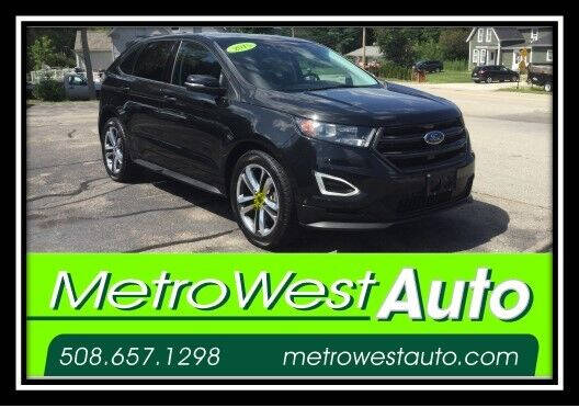 2015 Ford Edge for sale at Metro West Auto in Bellingham MA