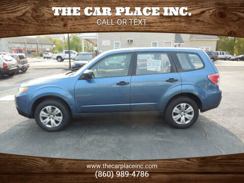 2010 Subaru Forester for sale at THE CAR PLACE INC. in Somersville CT