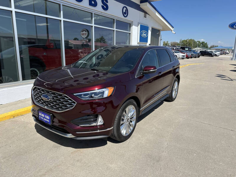Used 2024 Ford Edge Titanium with VIN 2FMPK4K96RBA35872 for sale in Saint Paul, NE