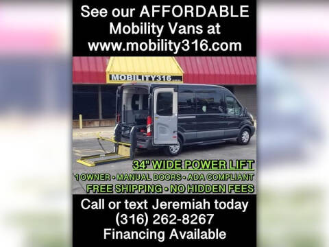 2015 Ford Transit for sale at Affordable Mobility Solutions, LLC - Mobility/Wheelchair Accessible Inventory-Wichita in Wichita KS