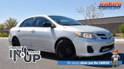 2011 Toyota Corolla for sale at Rahimi Automotive Group in Yuma AZ