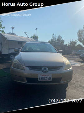 2003 Honda Accord for sale at Alliance Auto Group Inc in Fullerton CA