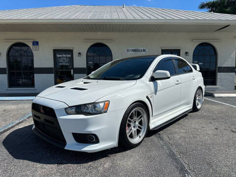 2012 Mitsubishi Lancer Evolution for sale at Supreme Motor Sports in North Fort Myers FL