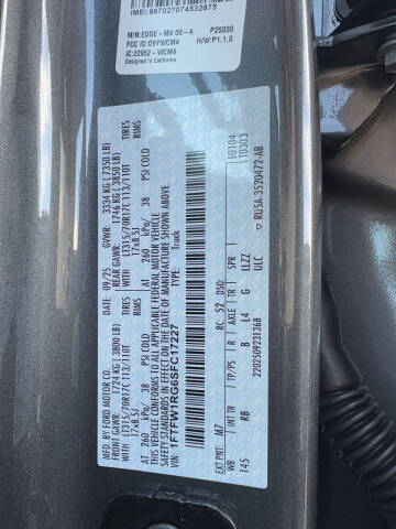 2025 Ford F-150 Raptor