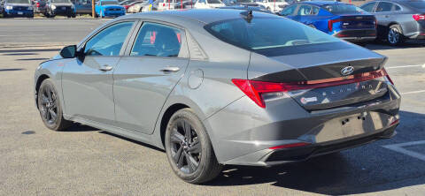 2023 Hyundai Elantra Hybrid Blue