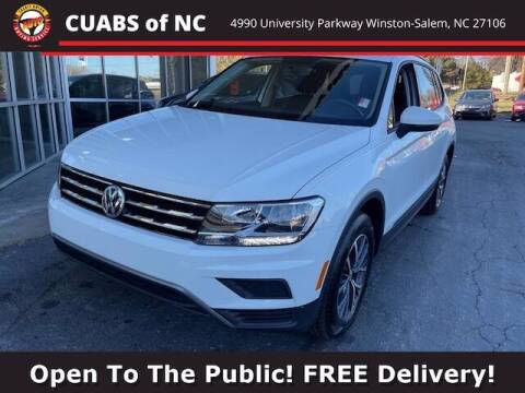 2021 Volkswagen Tiguan for sale at Credit Union Auto Buying Service in Winston Salem NC
