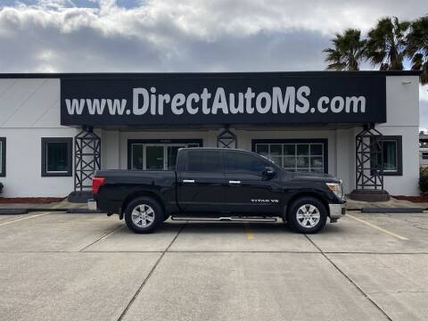 2018 Nissan Titan for sale at Direct Auto in D'Iberville MS