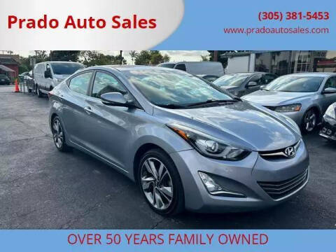 2016 Hyundai Elantra for sale at Prado Auto Sales in Miami FL