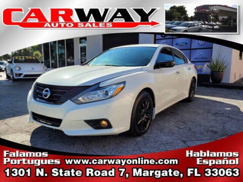 2018 Nissan Altima for sale at CARWAY Auto Sales in Margate FL