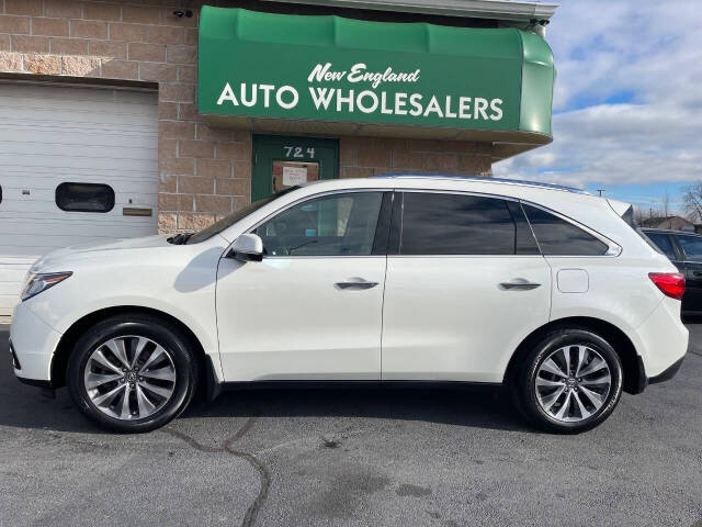 2016 Acura MDX for sale at New England Wholesalers in Springfield, MA