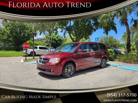 2017 Dodge Grand Caravan for sale at Florida Auto Trend in Plantation FL