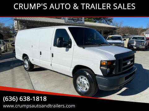 2014 Ford E-Series Cargo for sale at CRUMP'S AUTO & TRAILER SALES in Crystal City MO