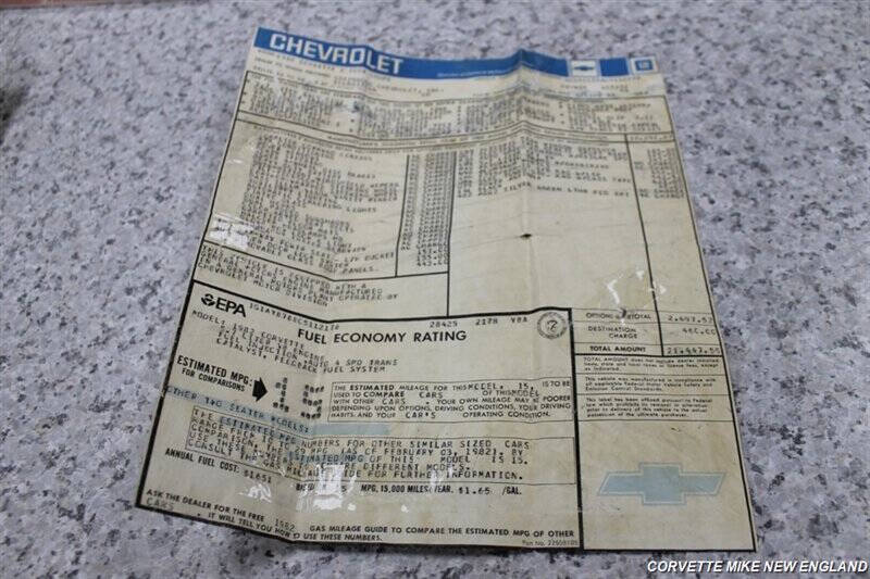 1982 Chevrolet Corvette