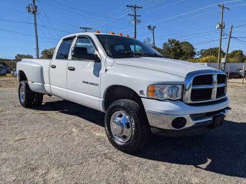2004 Dodge Ram Pickup 3500 for sale at Welcome Auto Sales LLC in Greenville SC