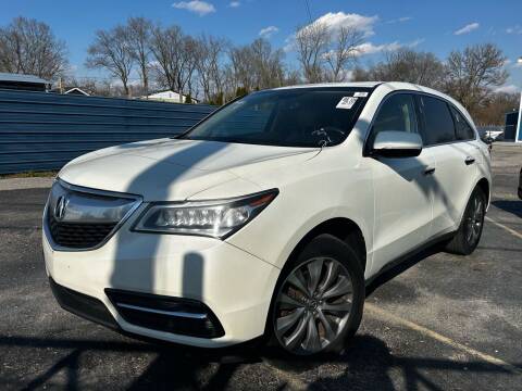 2015 Acura MDX for sale at California Auto Sales in Indianapolis IN