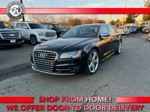 2014 Audi S8 for sale at Auto 206, Inc. in Kent WA