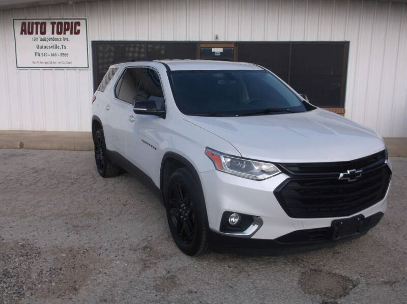 2019 Chevrolet Traverse for sale at AUTO TOPIC in Gainesville TX