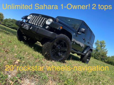 2016 Jeep Wrangler Unlimited for sale at Luxury Auto Finder in Batavia IL