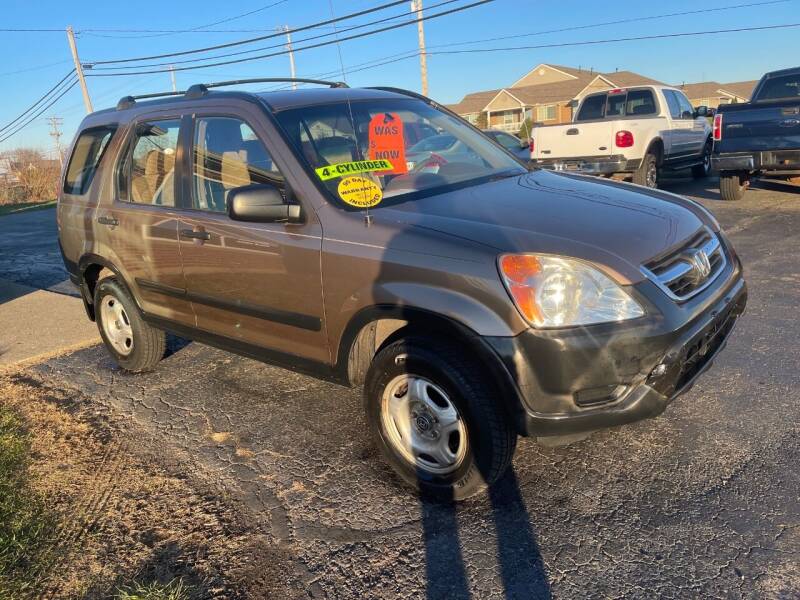 2002 Honda CR-V for sale at C&C Affordable Auto and Truck Sales in Tipp City OH