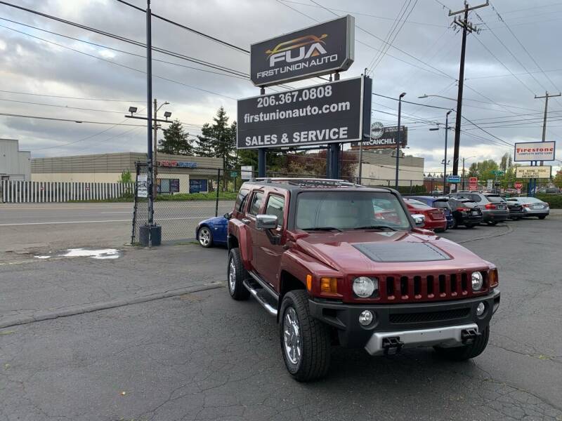 2008 HUMMER H3 for sale at First Union Auto in Seattle WA
