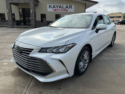 2020 Toyota Avalon for sale at KAYALAR MOTORS SUPPORT CENTER in Houston TX