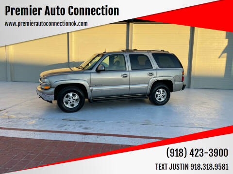 2002 Chevrolet Tahoe for sale at Premier Auto Connection in McAlester OK