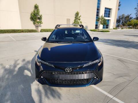2020 Toyota Corolla Hatchback for sale at E and M Auto Sales in Bloomington CA