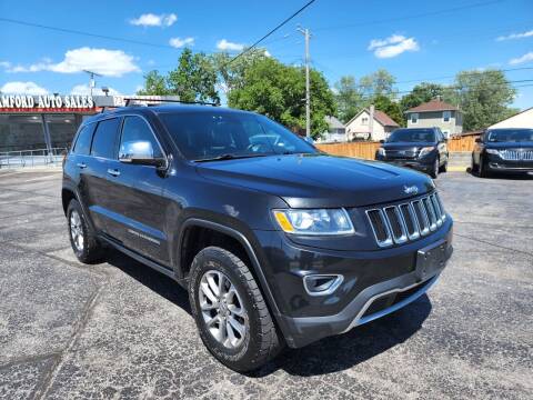 2015 Jeep Grand Cherokee for sale at Samford Auto Sales in Riverview MI