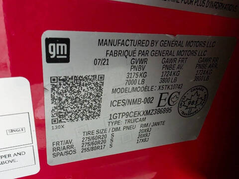 2021 GMC Sierra 1500