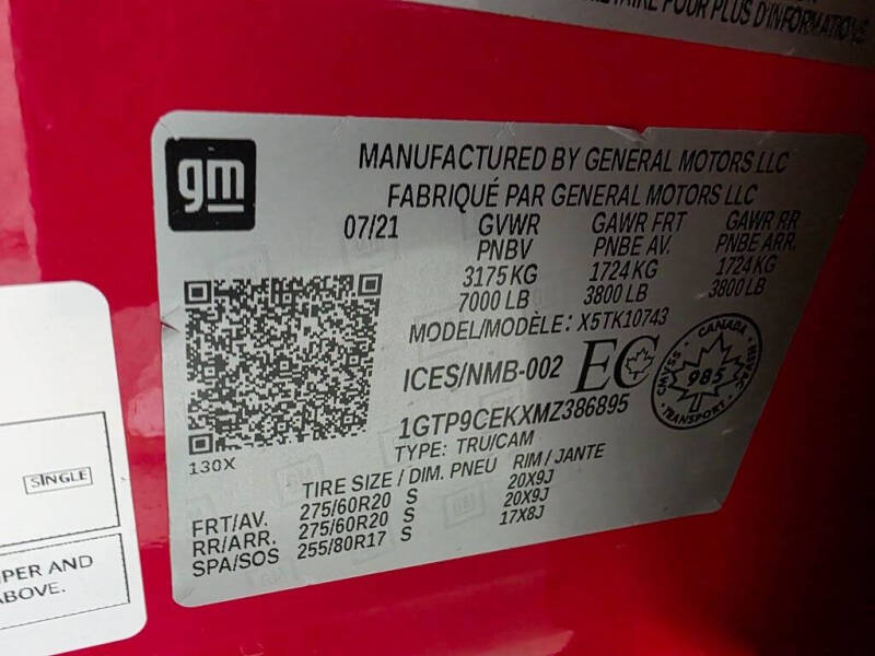 2021 GMC Sierra 1500