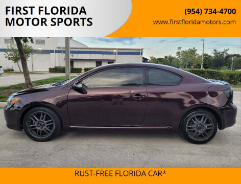 2010 Scion tC for sale at FIRST FLORIDA MOTOR SPORTS in Pompano Beach FL