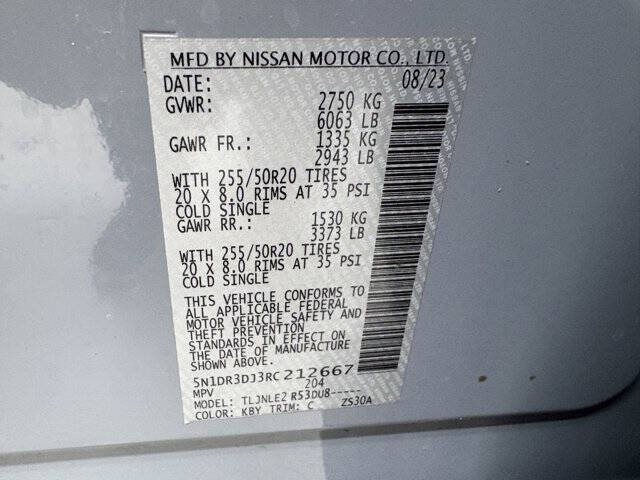 2024 Nissan Pathfinder Platinum