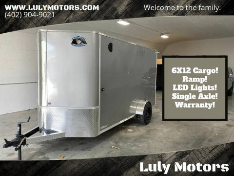 2023 R&M 6X12 V-Nose Enclosed Cargo for sale at Luly Motors-Trailers in Lincoln NE
