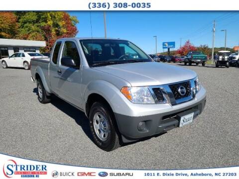 2018 Nissan Frontier for sale at STRIDER BUICK GMC SUBARU in Asheboro NC