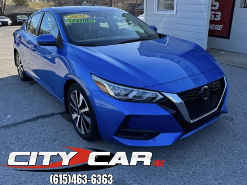 2021 Nissan Sentra for sale at City Car Inc in Nashville TN