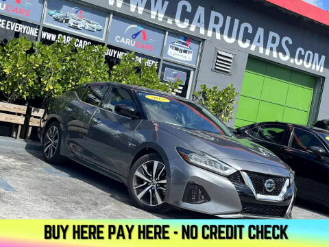 2019 Nissan Maxima for sale at CARUCARS LLC in Miami FL