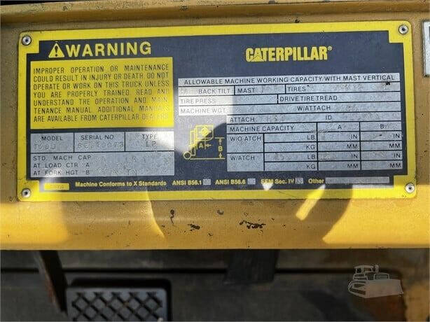 1990 Caterpillar T50D