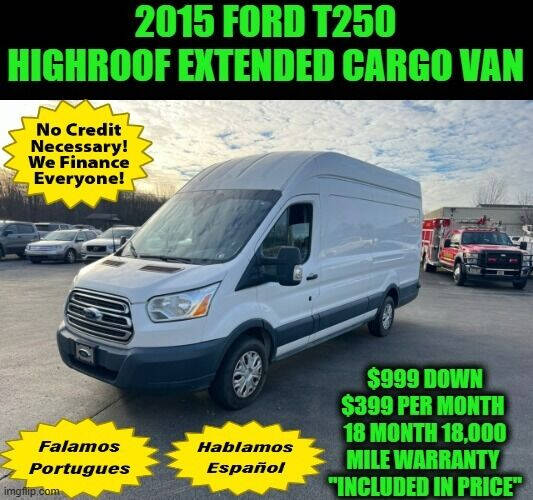 2015 ford transit high roof best sale for sale