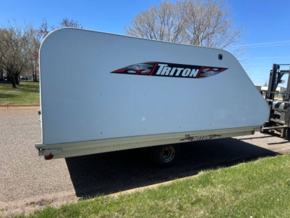 2012 Triton Trailers 2-sled aluminum snowmobile trailer for sale at Sales Ramp LLC in Elk River, MN