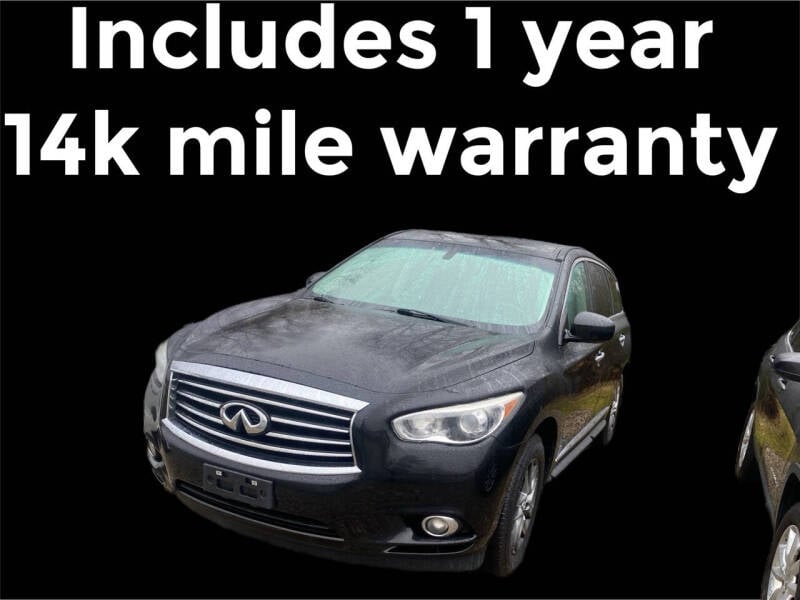 2013 Infiniti JX35 for sale at T&D Cars in Holbrook MA