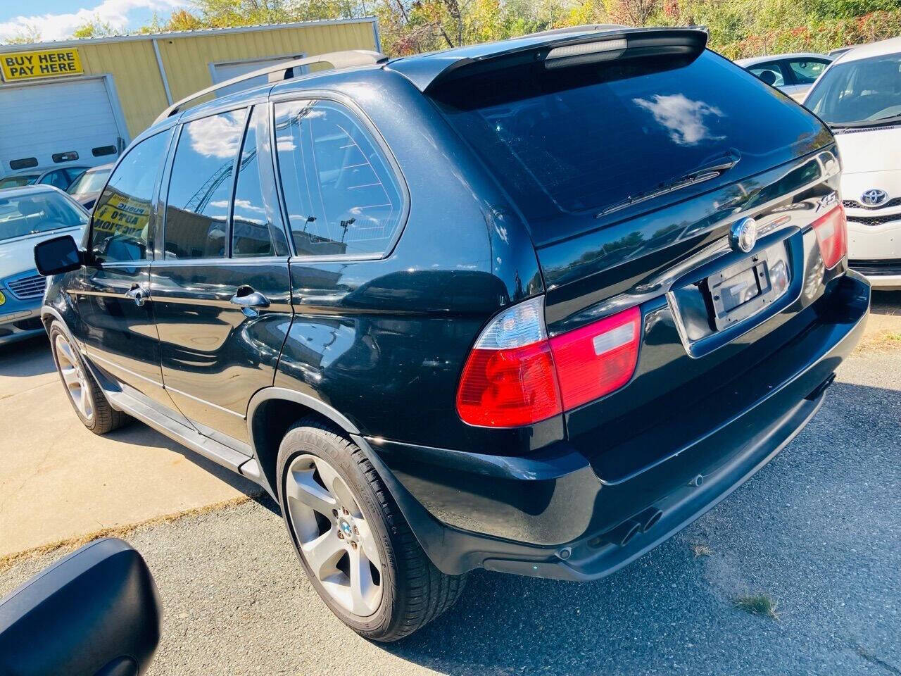 Black 2004 BMW X5 4.4i AWD 4.4i 4dr SUV 2