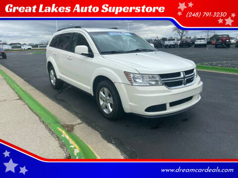 2011 Dodge Journey for sale at Great Lakes Auto Superstore in Waterford Township MI