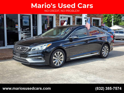 2016 Hyundai Sonata for sale at Mario's Used Cars - South Houston Location in South Houston TX