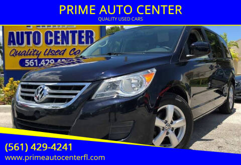 2011 Volkswagen Routan for sale at PRIME AUTO CENTER in Palm Springs FL