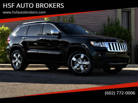 2011 Jeep Grand Cherokee for sale at HSF AUTO BROKERS in Phoenix AZ