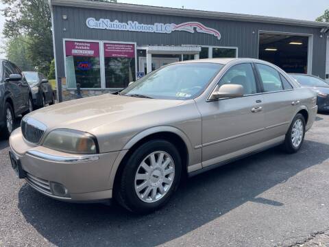 2003 Lincoln LS for sale at CarNation Motors LLC in Harrisburg PA