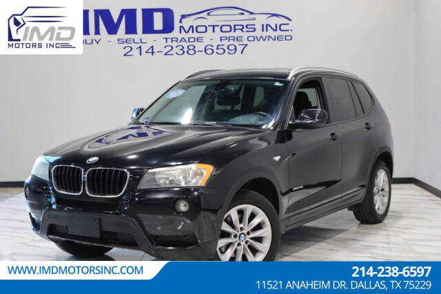 2013 BMW X3 for sale at IMD MOTORS, INC in Dallas, TX