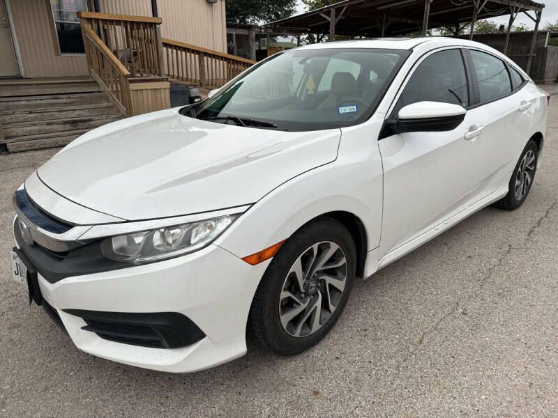 2016 Honda Civic for sale at OASIS PARK & SELL in Spring TX