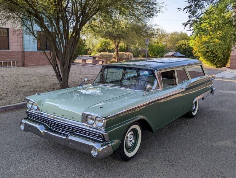 1959 Ford Ranch Wagon for sale at Enthusiast Motorcars of Texas in Rowlett TX