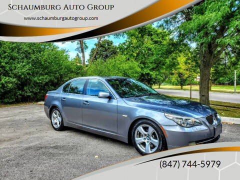 2008 BMW 5 Series for sale at Schaumburg Auto Group in Addison IL